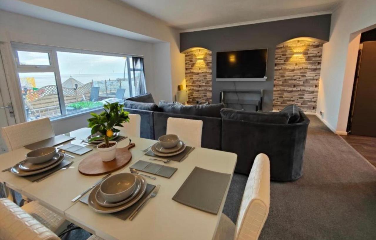 Sea View Apartment Large Balcony Whirlpool Bath 2 Bedrooms Sky Glass Tv Bridlington Esterno foto